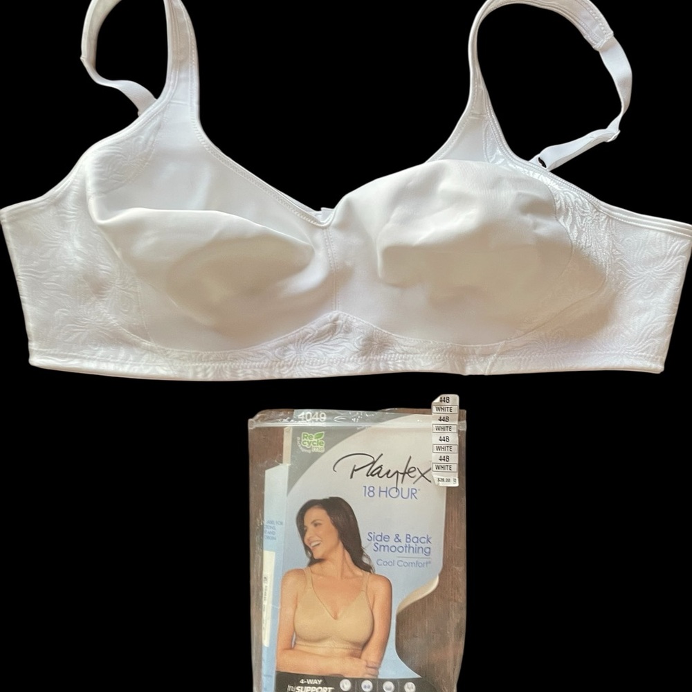 Playtex 18 Hour White Smoothing Bra 44 B